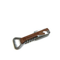 Wooden Bottle Opener & Wine Corkscrew Multi Tool